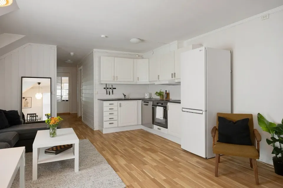 Inviting finished living space