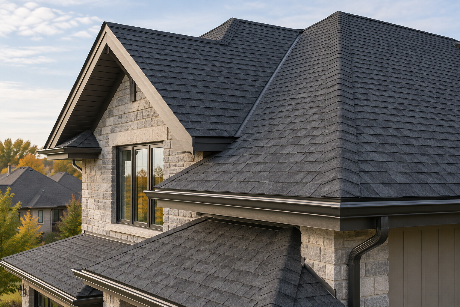 Illustrative roofing service image